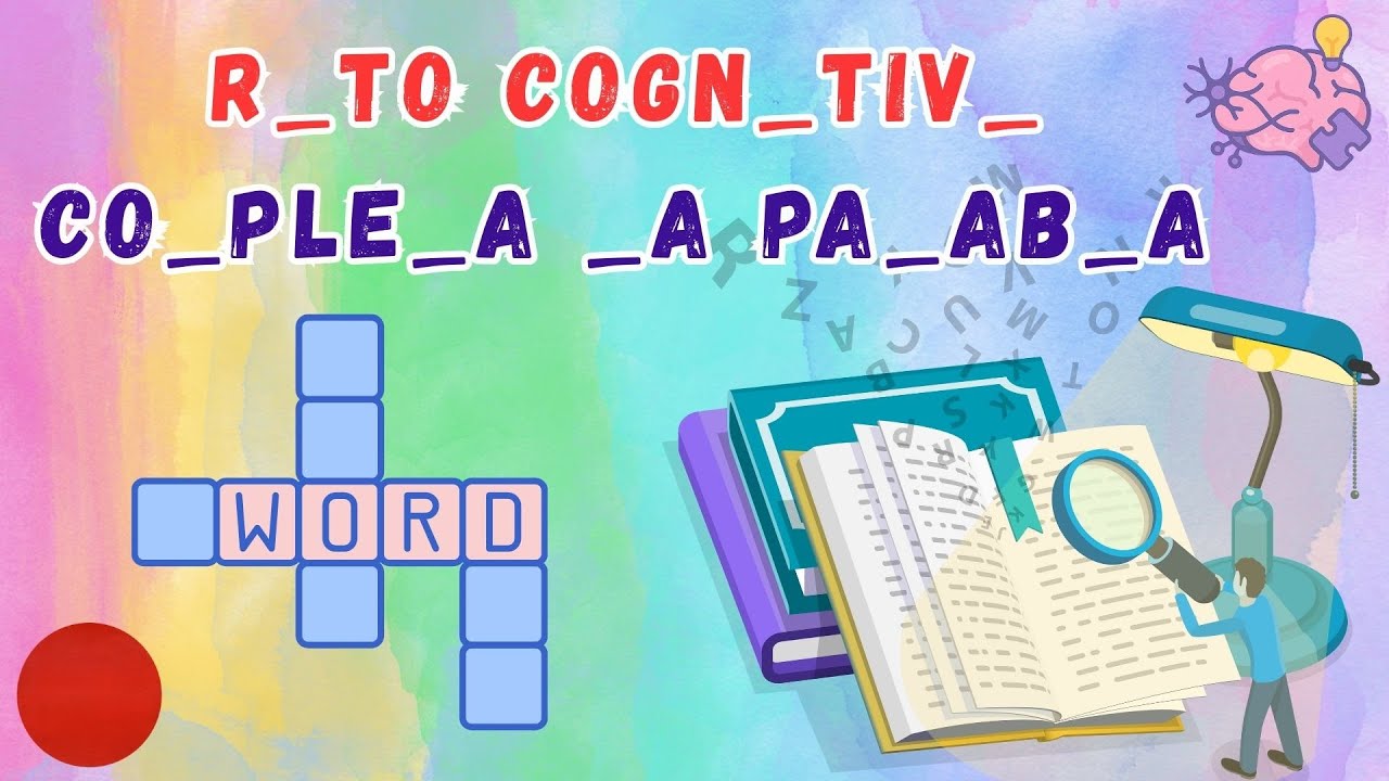 ¿Serás capaz de completar todas las palabras? 🤯 | Nivel Difícil 🔴
