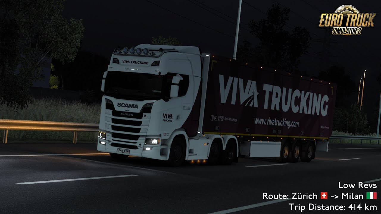 Euro Truck Simulator 2 - Low Revs #roadto500k