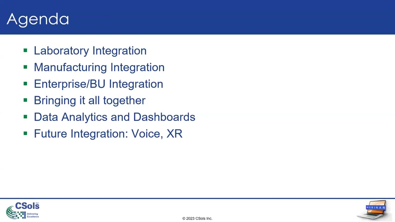 Integrating the Lab with SampleManager LIMS