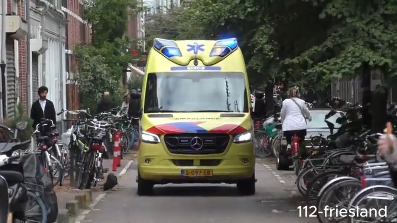 A1 13-109 Otaris Light Ambulace met spoed van af MMT inzet in Amsterdam