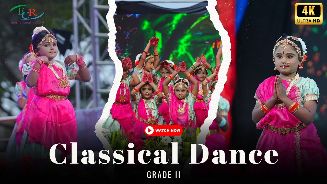 Classical Dance 💃🕺|| Grade II || Enthusia 26 Annual Day Celebrations || ECR School Kaniyamoor