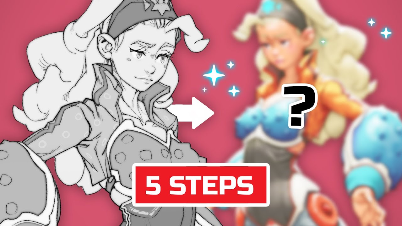 🎨 HOW TO COLOR YOUR DRAWINGS (in 5 simple steps)