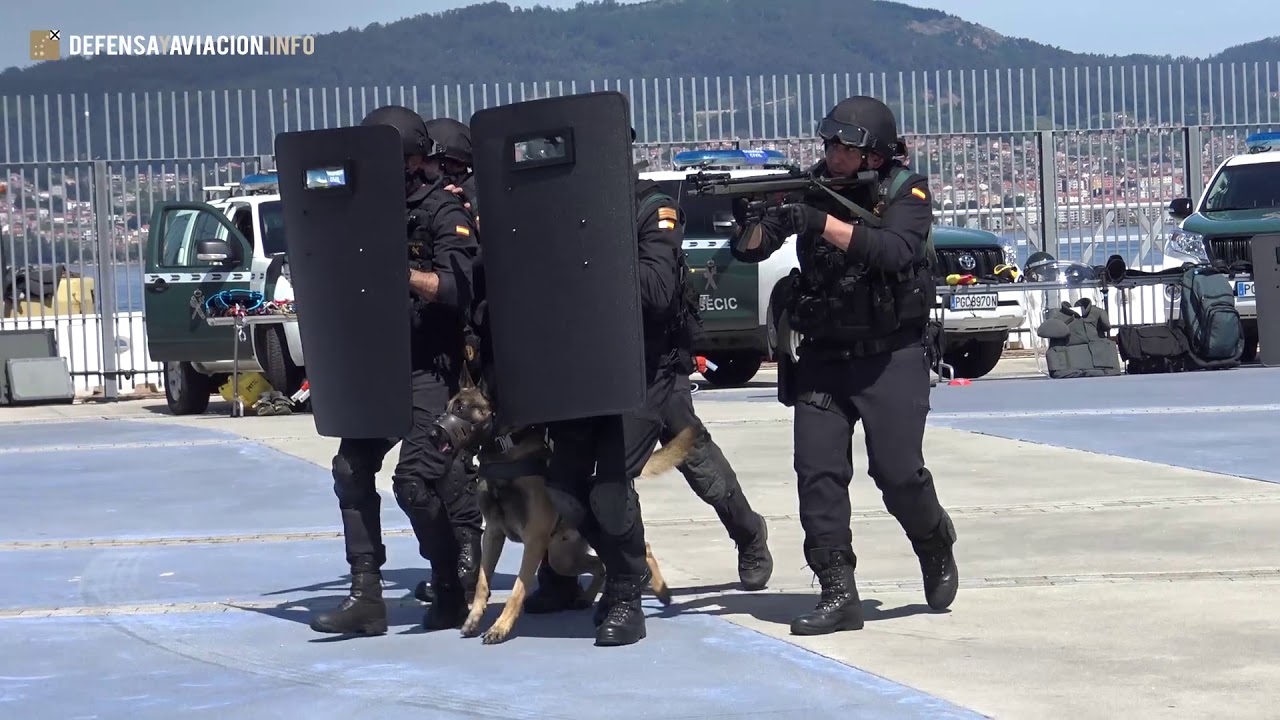 Exhibición de la Guardia Civil en Vigo 4/4
