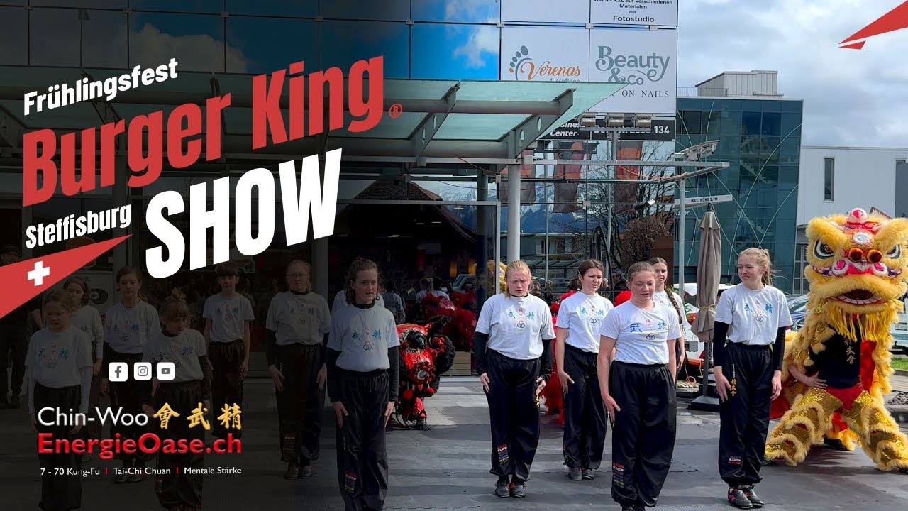 Kampfkunst Show am Frühlingsfest bei Burger King® Steffisburg