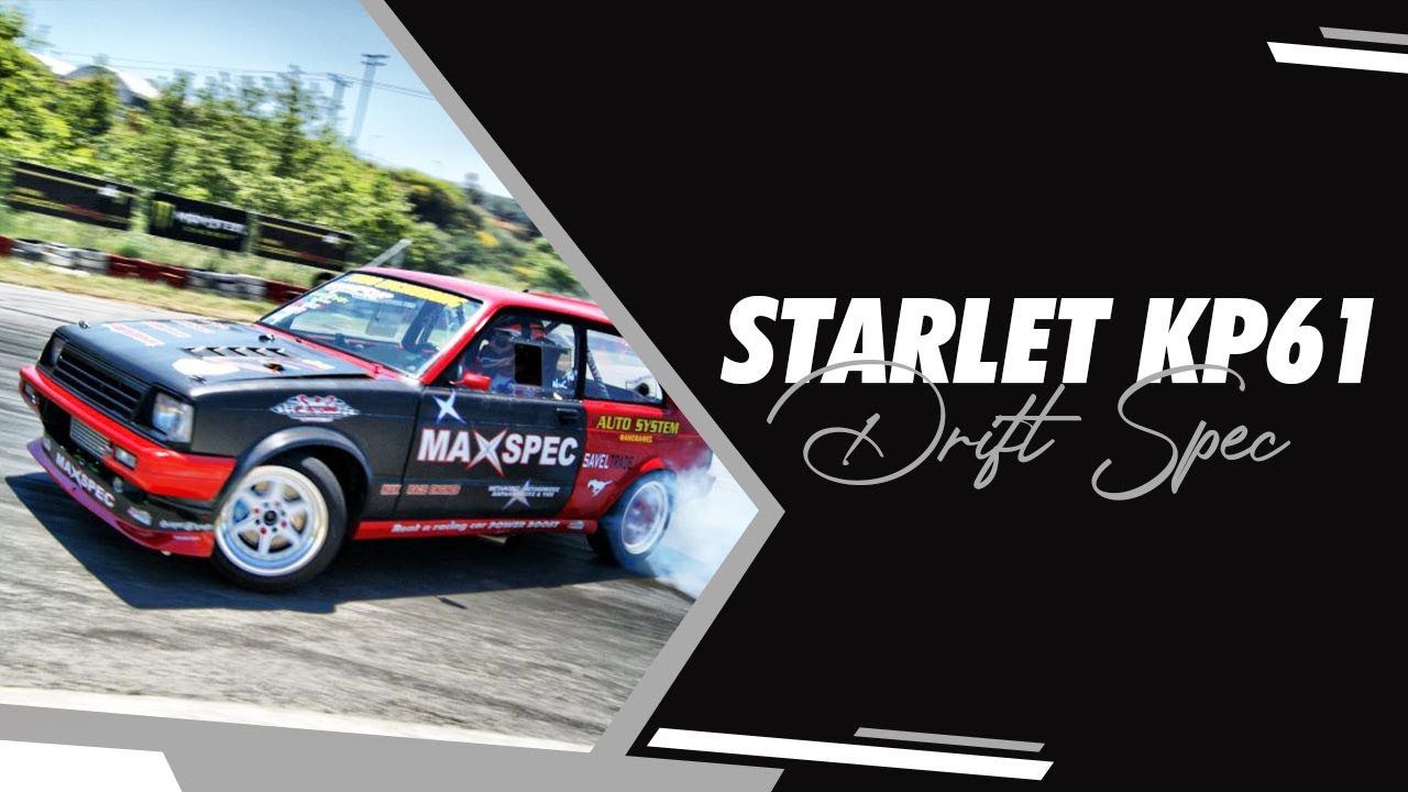 Nikos Antoniou - Toyota Starlet KP61 Drift Spec