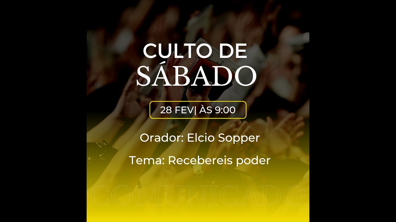 Culto de Sábado - IASD Tarumã - 28/02