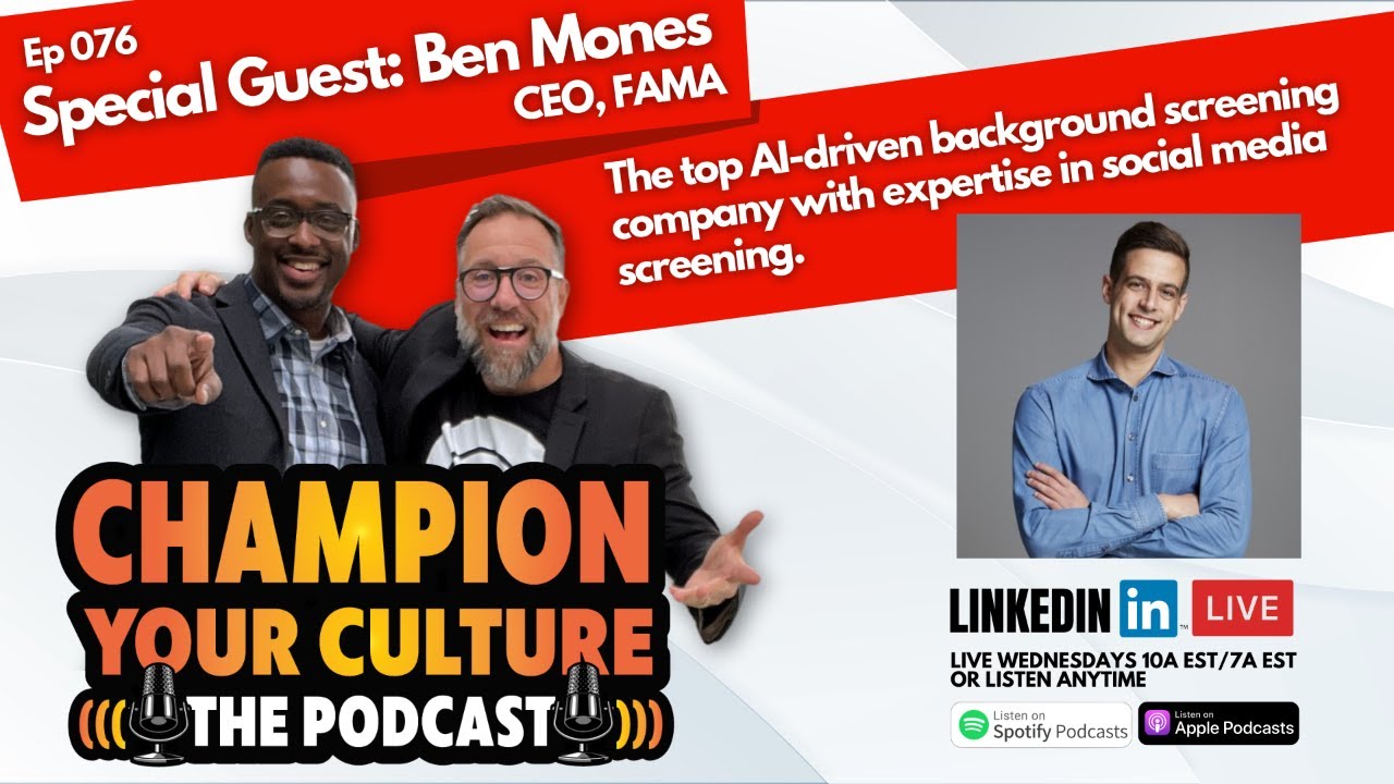 Special Guest: Ben Mones, CEO of FAMA
