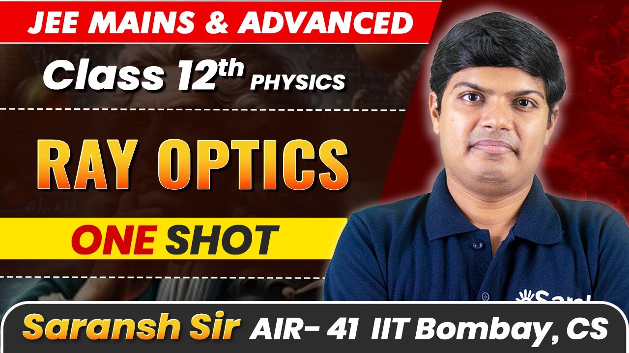 Ray Optics in 1 Shot - All Concepts Covered | JEE Main & Advanced | Class 12 Physics