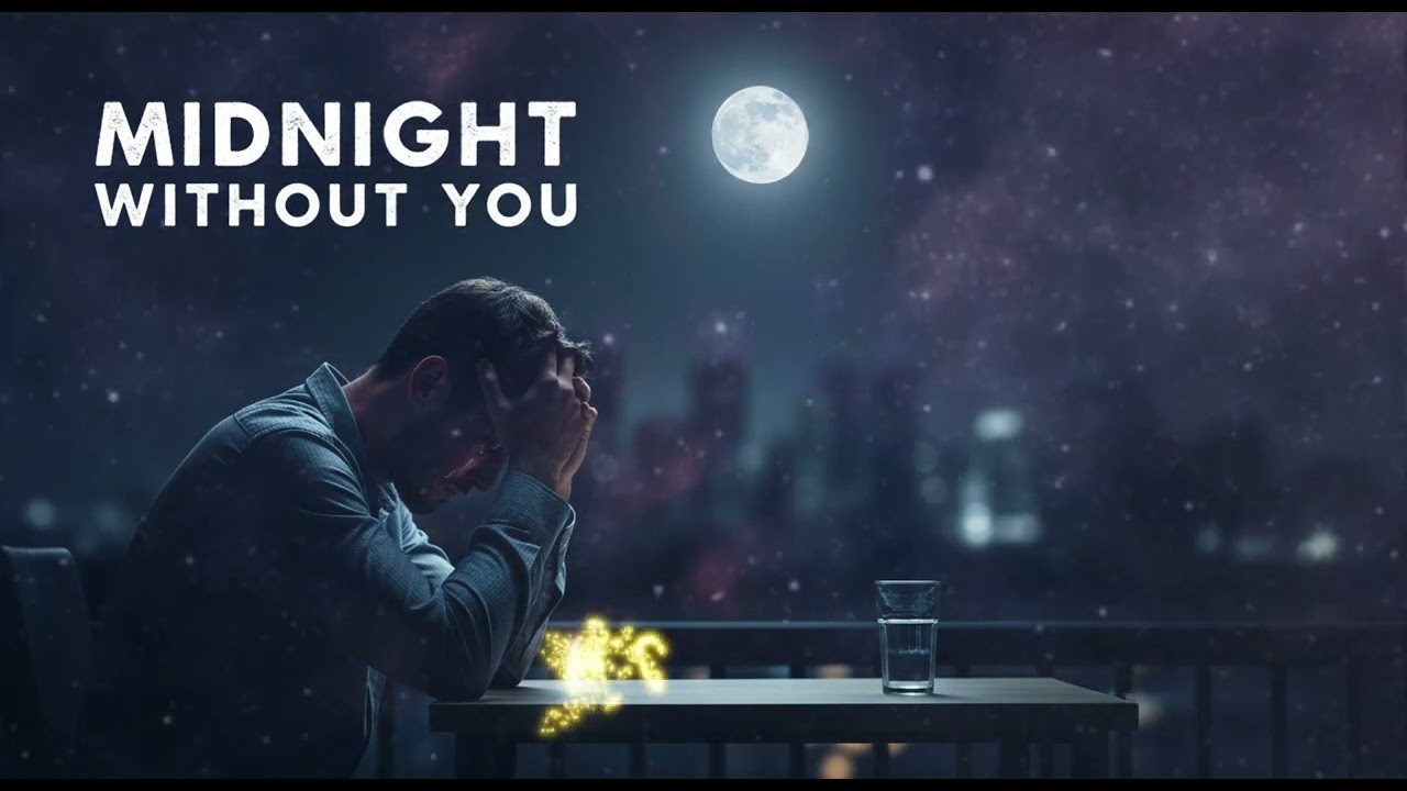 Midnight Without you 💔 #brokenheart #sadsongs #lyrics #musiclovers #sadmusic #newsong2026 