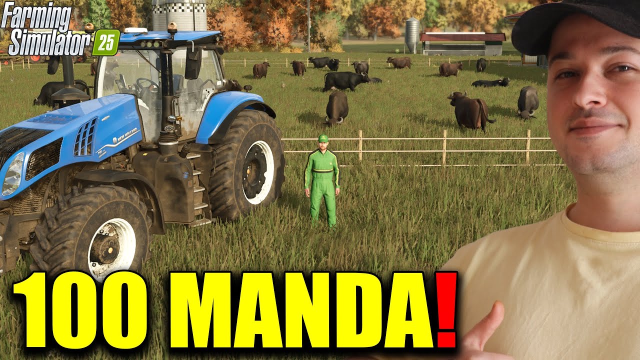 100 TANE MANDA ALDIM! MANDA MOZERELLA ÜRETİMİNE BAŞLIYORUZ! Farming Simulator 2025 #30