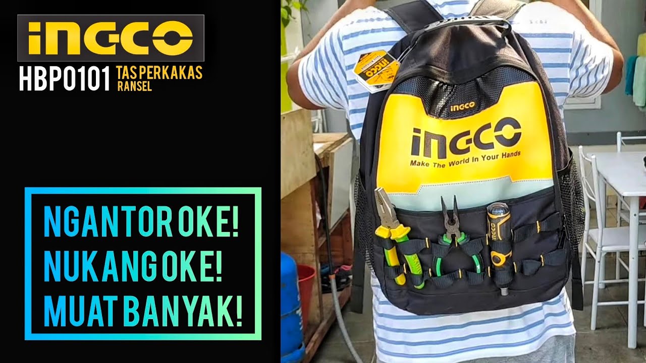 tas tukang kekinian - backpack ingco HBP0101