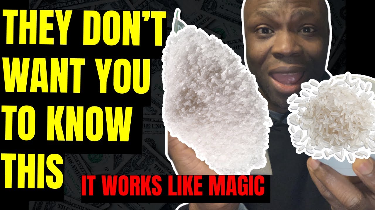 MIX Rice AND Salt - Don't Be AFRAID When a lot of MONEY ARRIVES IMMEDIATELY After Doing THIS