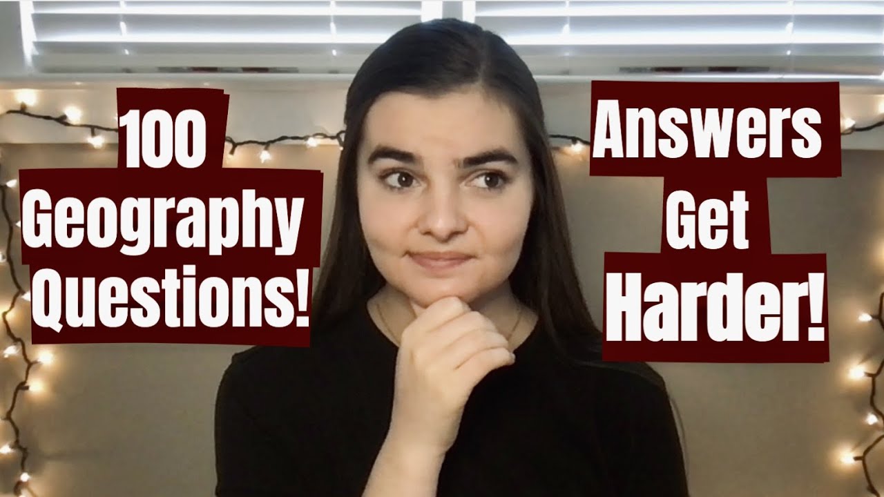 ASMR Whispering 100 Geography Trivia Questions of Increasing Difficulty!
