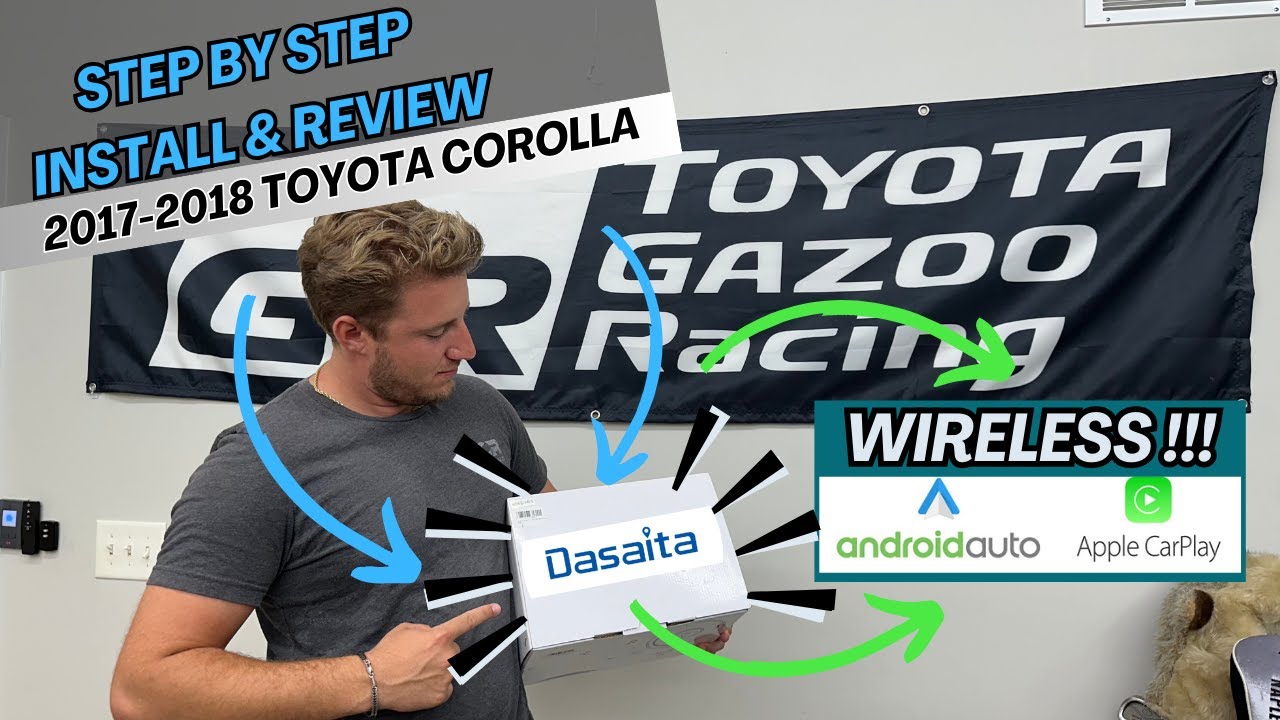 Dasaita Radio 2017-2018 Toyota Corolla Step by Step Install and Review