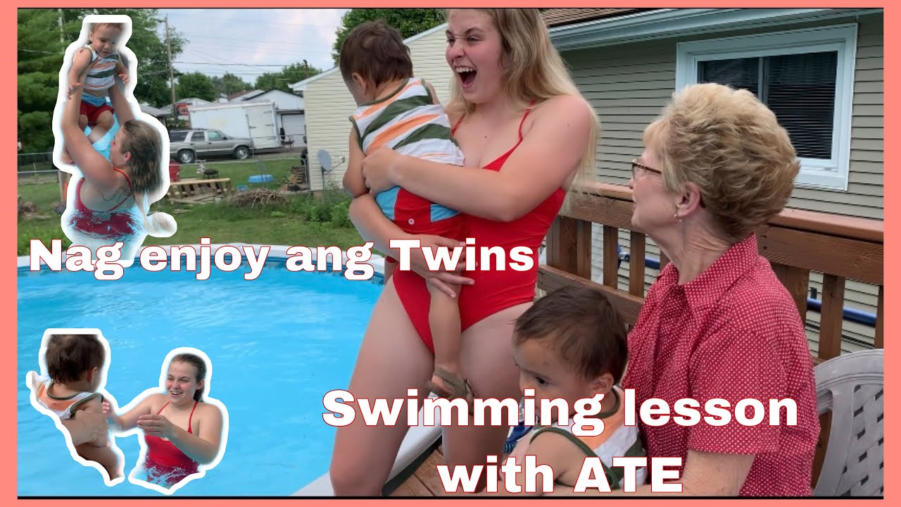 SWIMMING LESSON WITH BIG SISTER | NAG ENJOY KAMING LAHAT | FILIPINA AMERICAN COUPLE