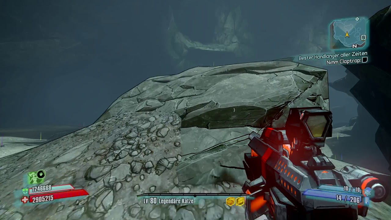 Borderlands 2 - Haderax, der Unbesiegbare in 14 Sekunden, Maya, Level 80, solo