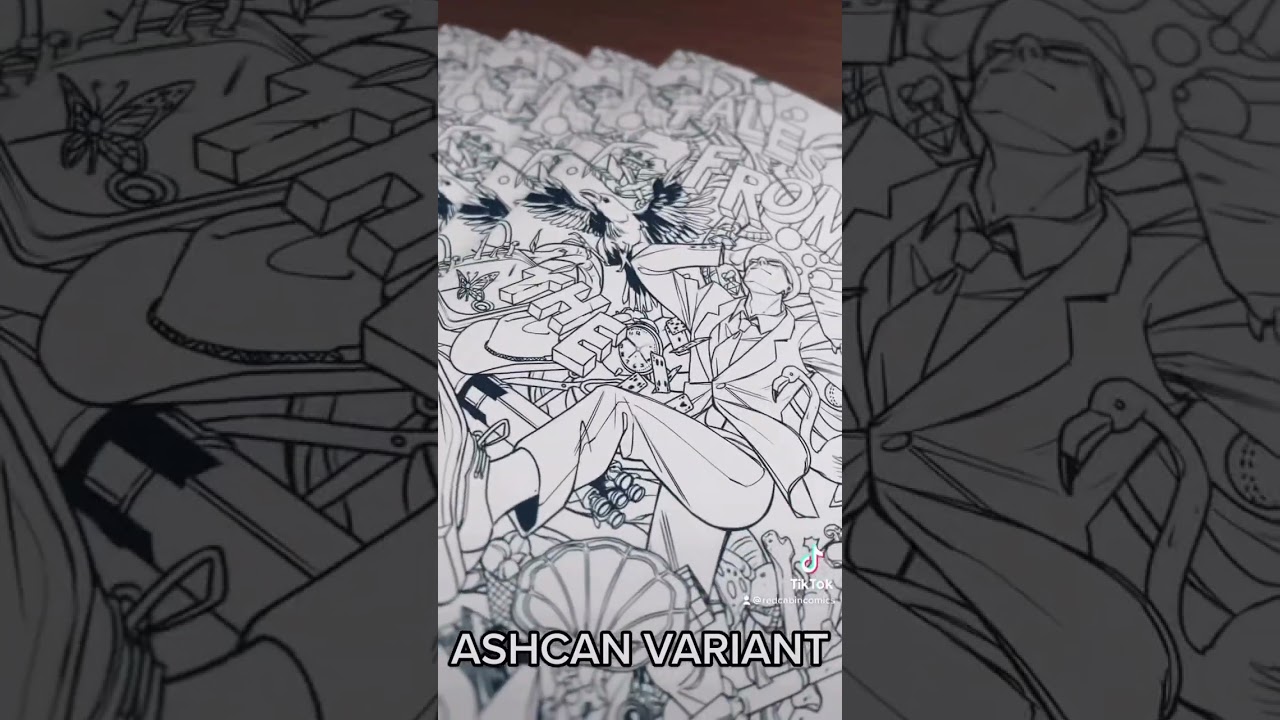 TALES FROM THE QUARANTINE || RED CABIN COMICS || AHCAN VARIANT