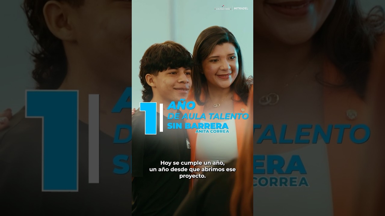 1 año de Aula Talento Sin Barrera Anita Correa