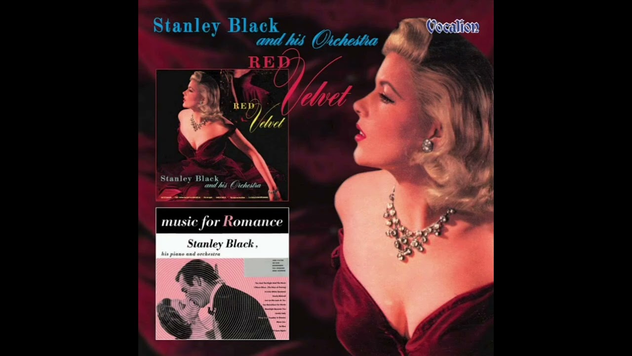 STANLEY BLACK  / RED VELVET (1956) , MUSIC FOR ROMANCE (1955）VOCALION CDLK 4127