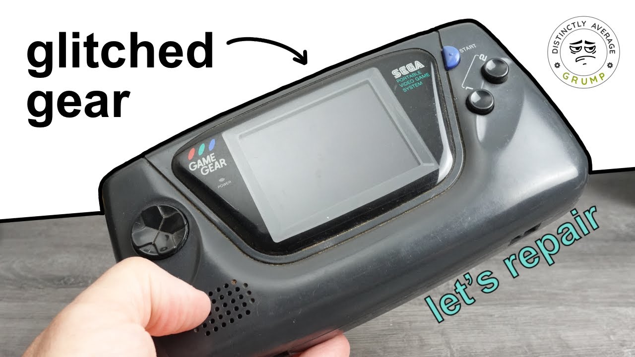 Saving a Sega Game Gear | FASTEST way to recap but will it WORK?