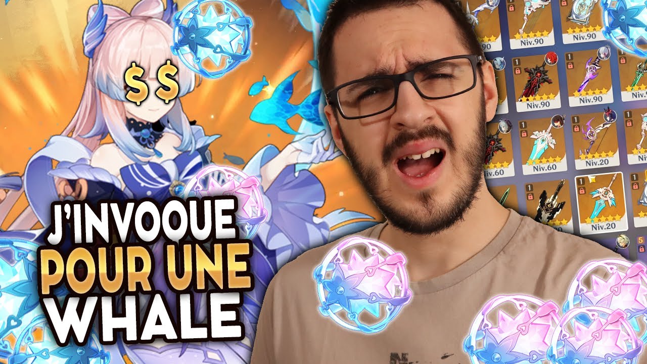 Une Whale m'a laissé INVOQUER sur son compte ! | Genshin Impact FR