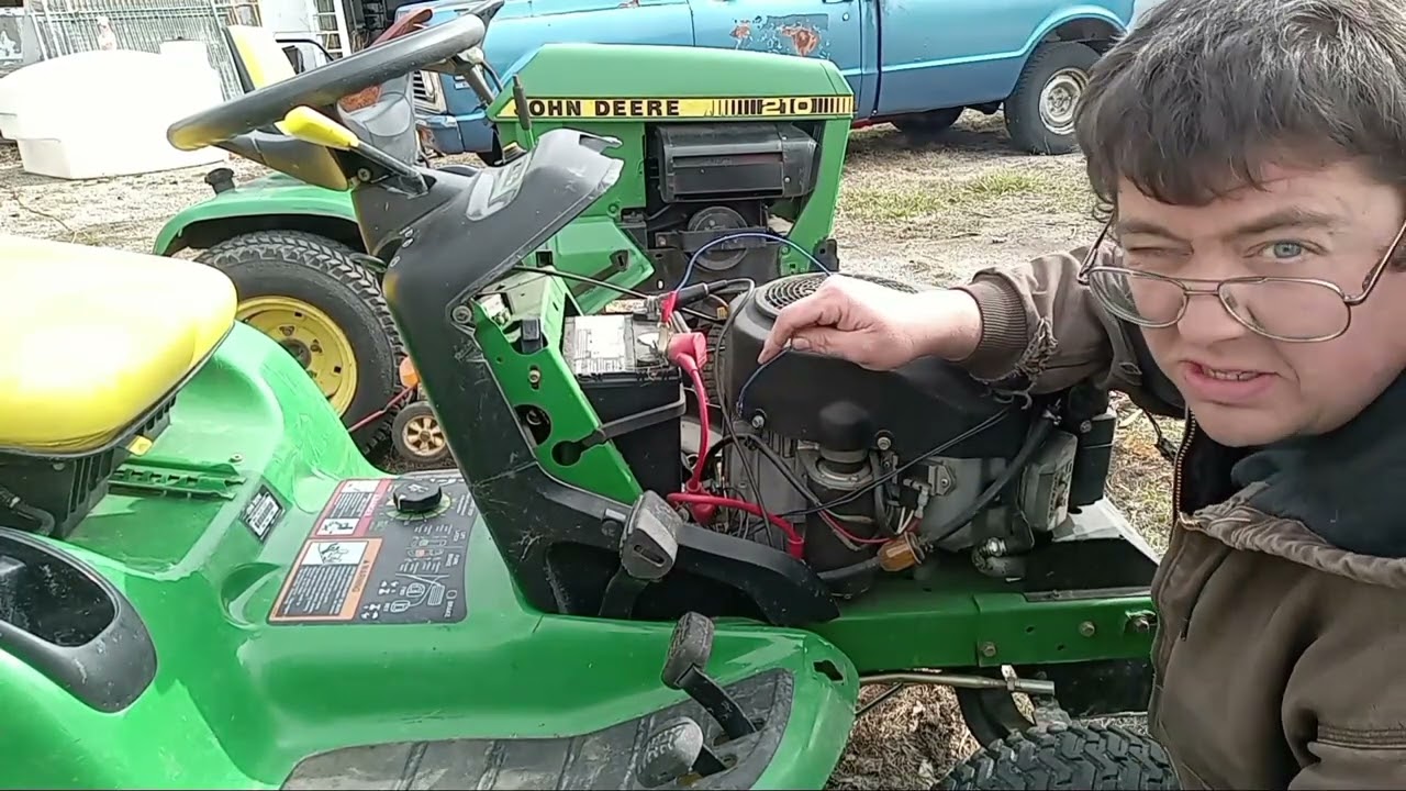 John Deere LT180 не заводится. Можно ли это починить?