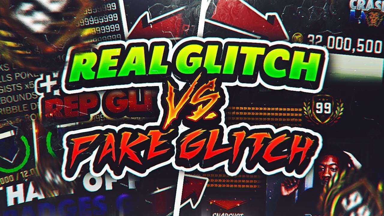 NBA 2K18 - CAN YOU TELL THE DIFFERENCE BETWEEN A REAL AND FAKE GL1TCH?