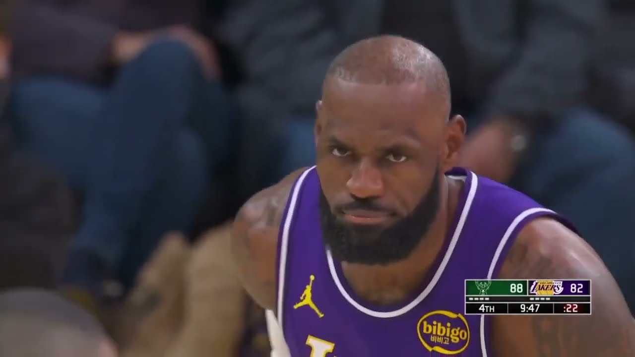 LeBron James vs Milwaukee Bucks January 9, 2026 - 26 Pts, 9 Reb, 10 Ast, 3 Stl!