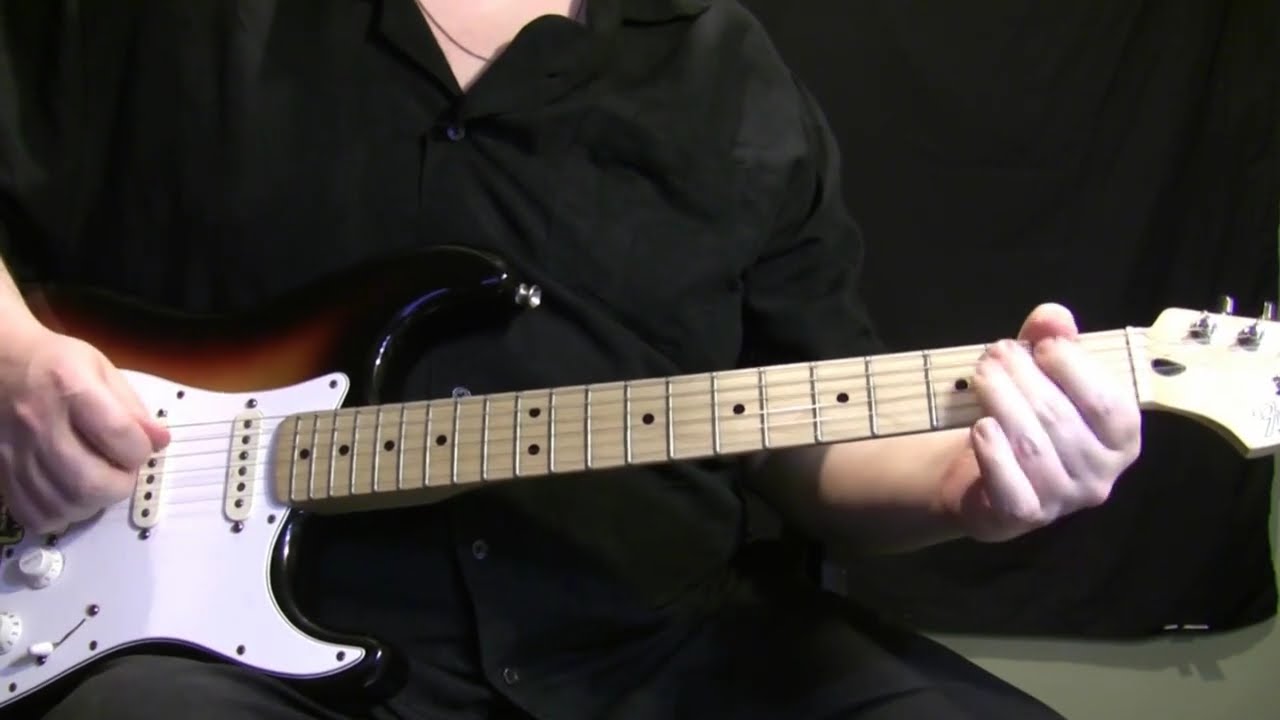 Peter Gunn Guitar Lesson Demo + Backing Track - Duane Eddy