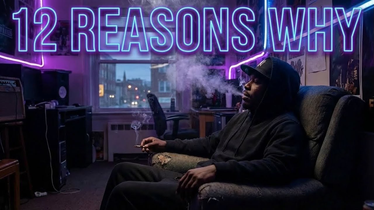 12 Reasons Why - Dark Chill Stoner Rap | Sad Trap Beat for Lonely Nights