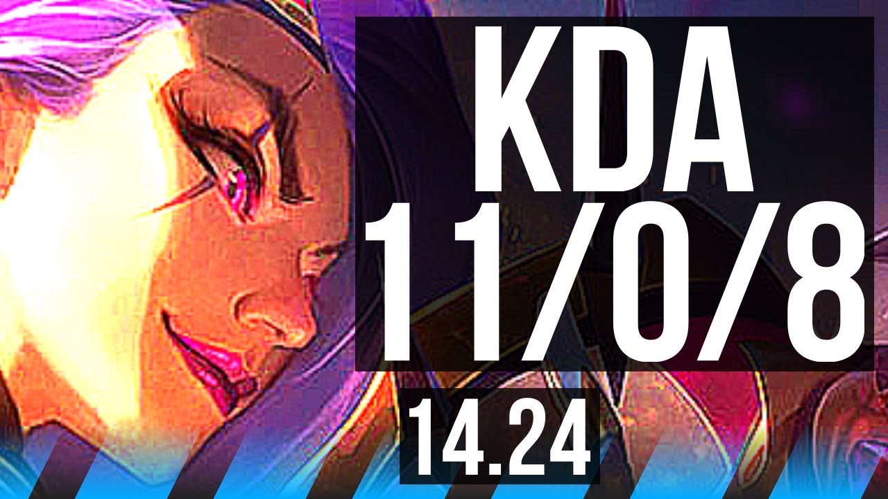 KATARINA vs TWISTED FATE (MID) | 11/0/8, Rank 4 Kata, Legendary, 500+ games | JP Challenger | 14.24