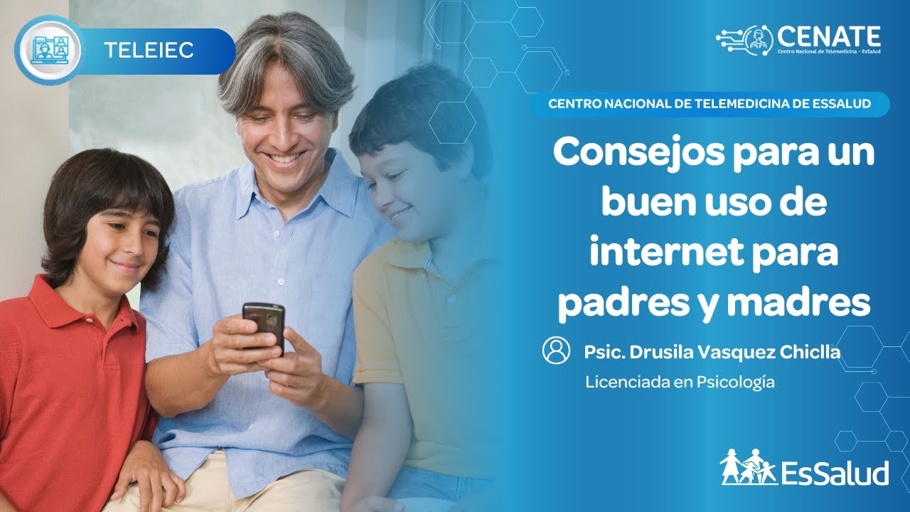 Consejos para un buen uso de internet para padres y madres
