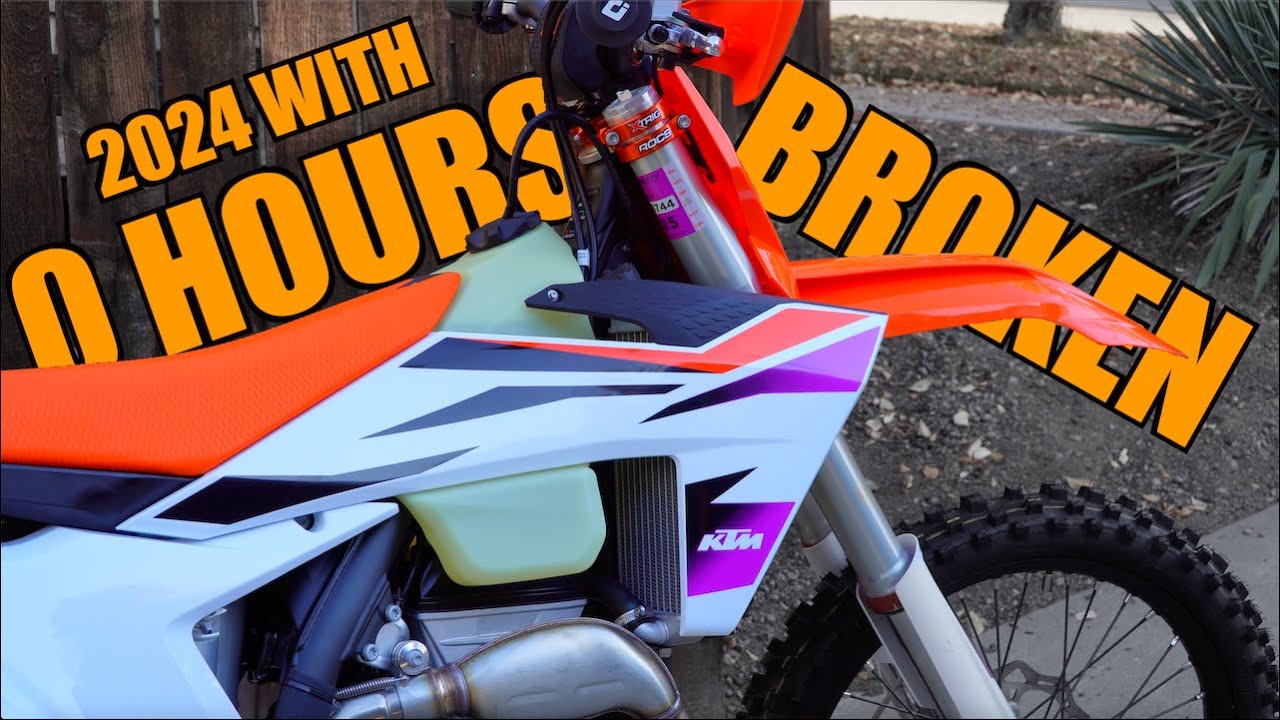 Мой НОВЫЙ KTM 250XC F уже СЛОМАН?!