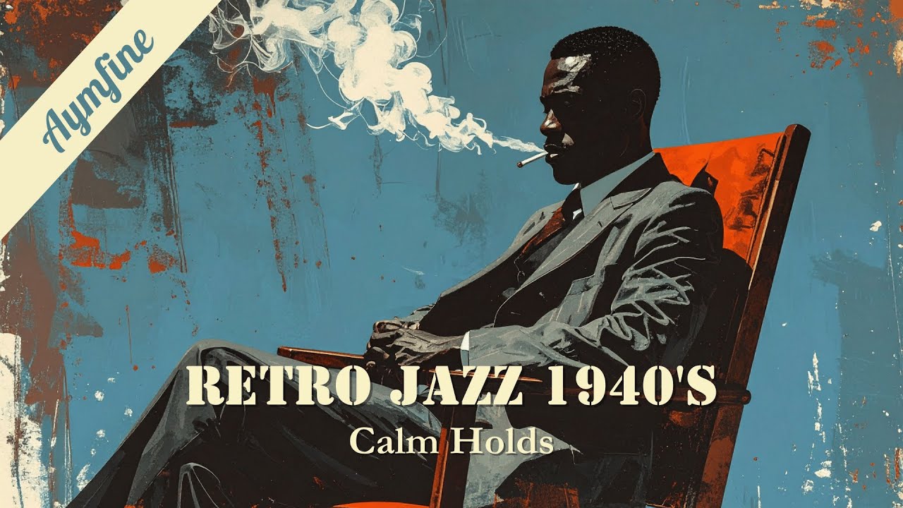 1940s Retro Jazz Noir for Late Night Work & Focus | Calm Holds