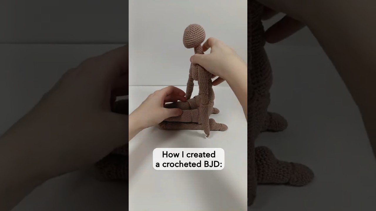 Behind the scenes of the BALL-JOINTED DOLL | CROCHET | 