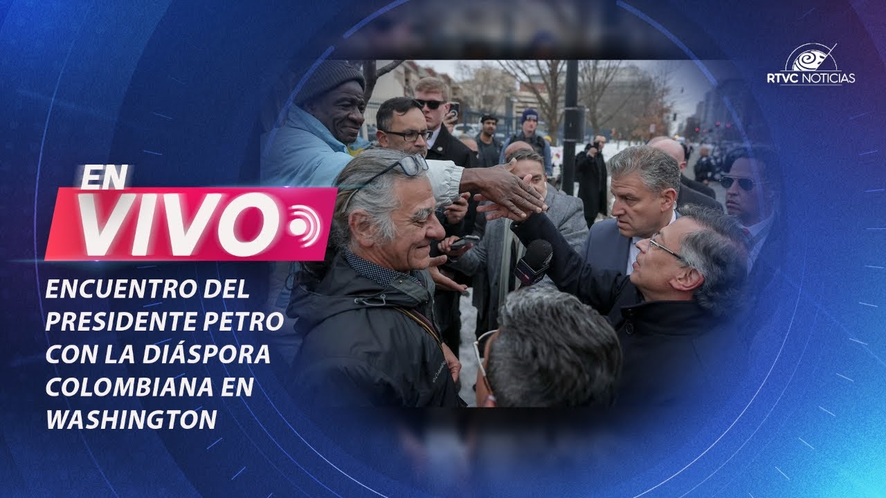 🔴EN VIVO: Encuentro del presidente Gustavo Petro con la diáspora colombiana en Washington D.C.