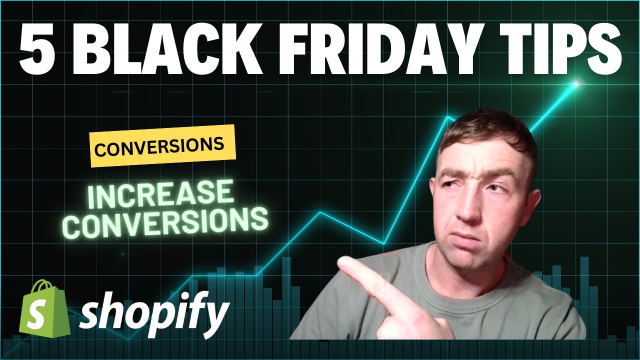 5 Black Friday Tips To Increase Sales | DTC Shopify Marketing 🛍️