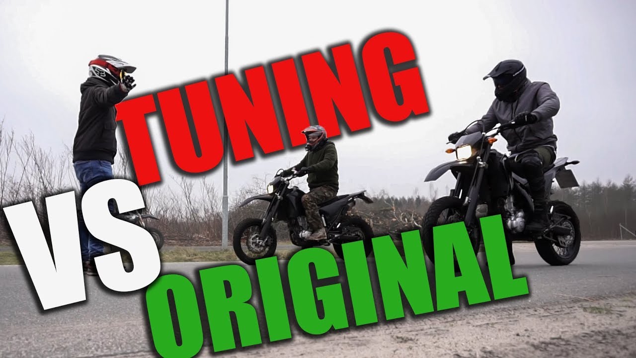 Original vs Tuning WR250X