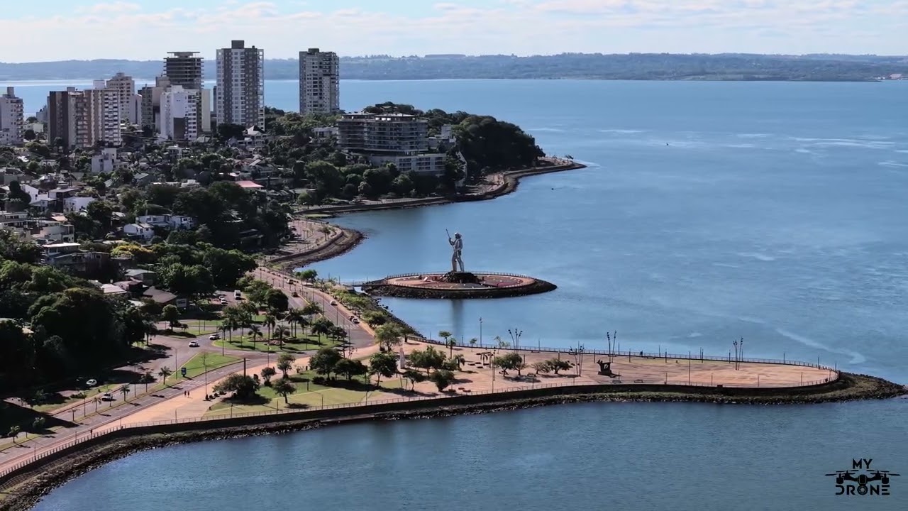 Flying over Posadas, Misiones - ARGENTINA