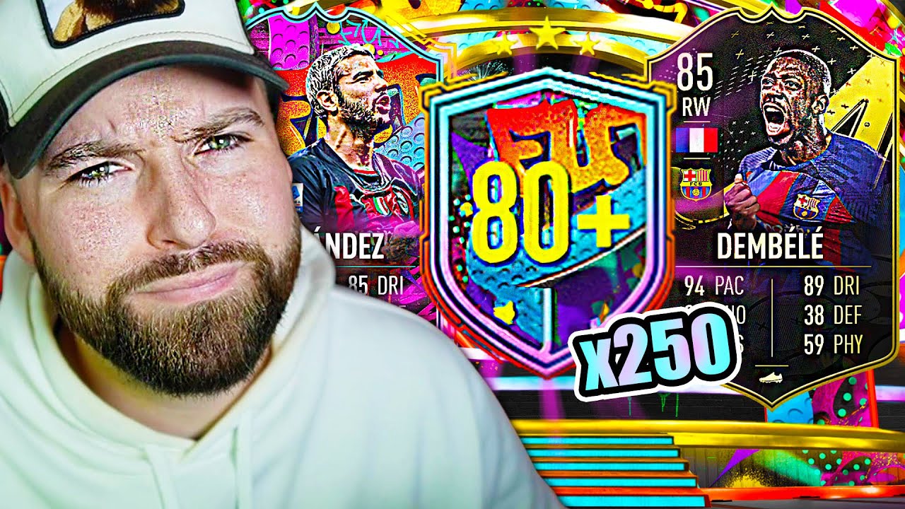 I Opened 250x 80+ Upgrade Packs!