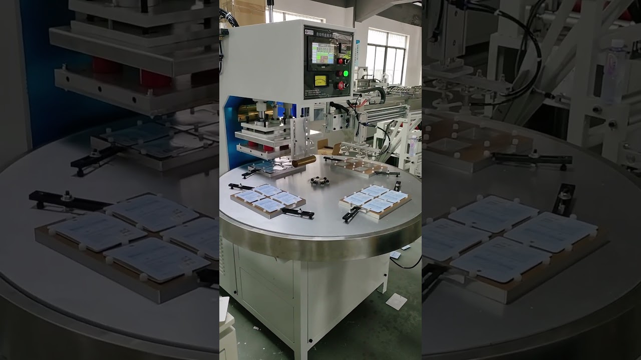 Automatic Rotary HF Blister Sealing Machine for Multi-Industry Packaging Solutions