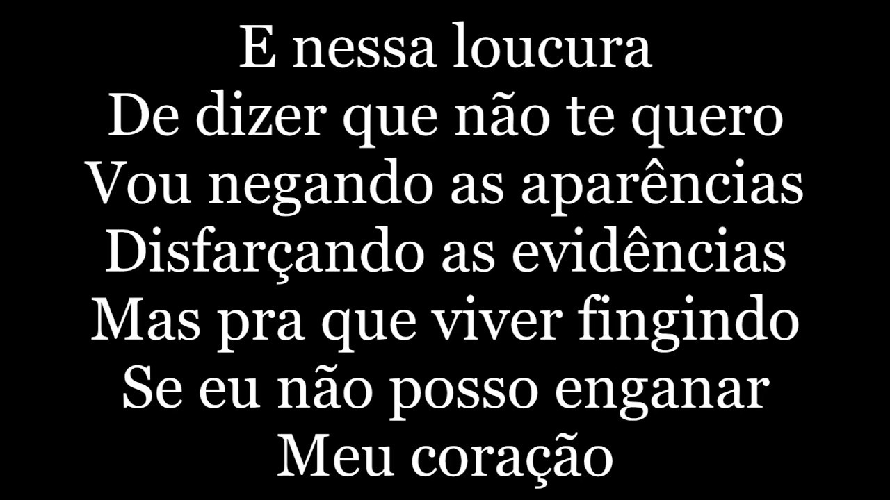 Chit&atilde;ozinho E Xoror&oacute; - Evid&ecirc;ncias (letra) Ao Vivo