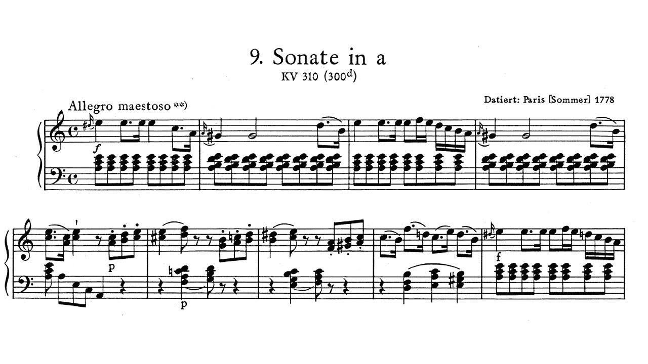 Mozart: Piano Sonata No. 8 in A minor KV 310 - Alicia de Larrocha, 1979 - London CS 7179