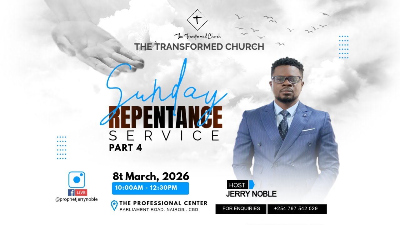 🔴 REPENTANCE PART 4 | The Transformed Church | Prophet Jerry Noble | 8th March 2026