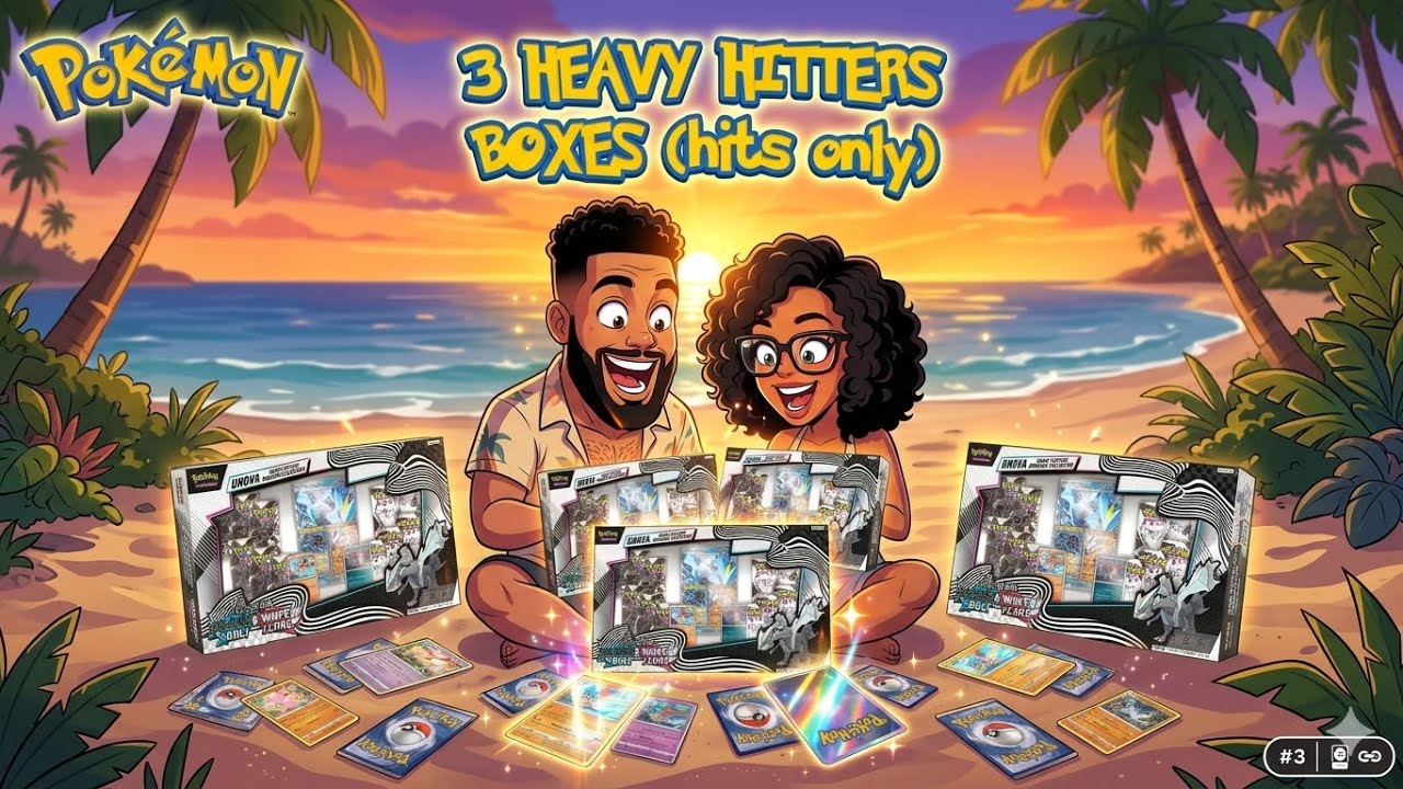 #ThrowbackThursday to NYE | 3 Unova Heavy Hitters Premium Collection Boxes (Hits Only!)