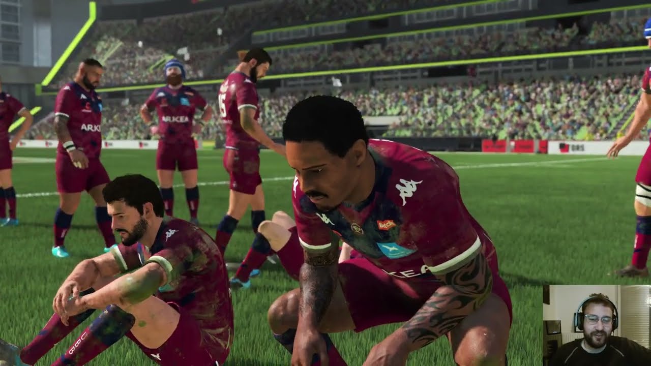 Rugby 22 : Ma Carrière #26 : l'UBB en J1:)