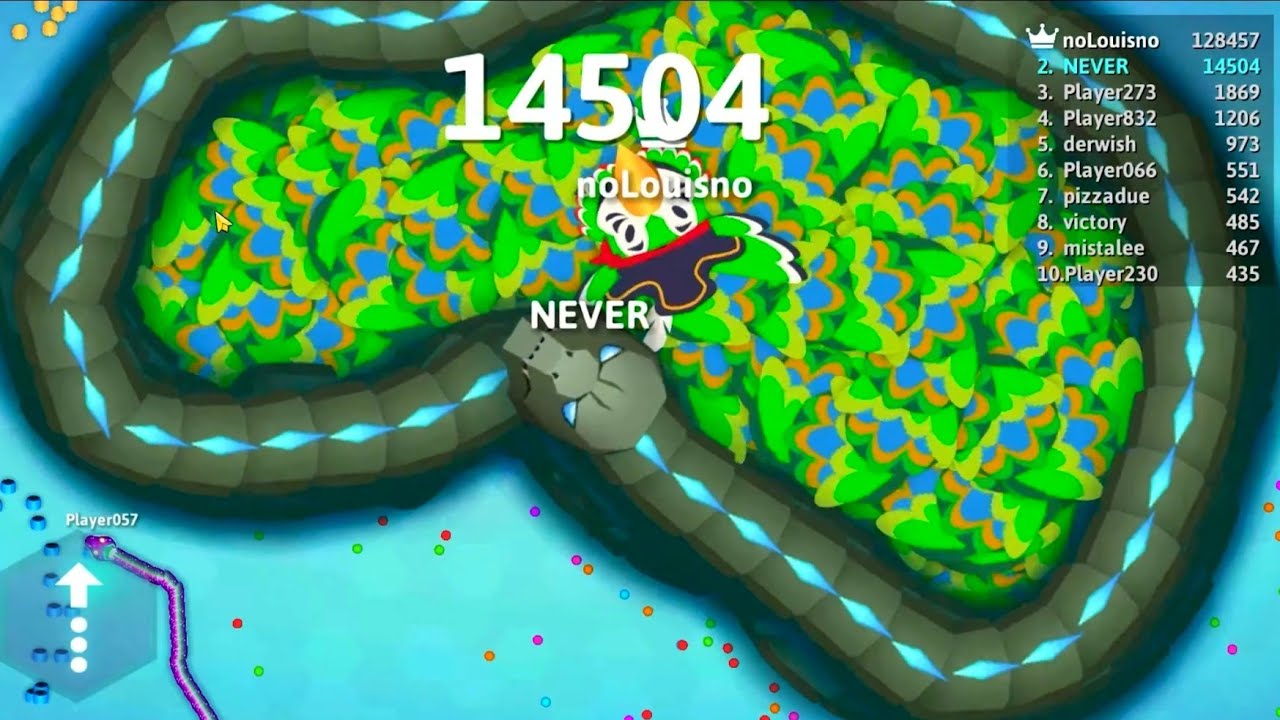 🐍Snake.io🐍 Godzilla Snake Is Best For Giant Snake Defeat? Best Snake.io Gameplay 🐍 #06