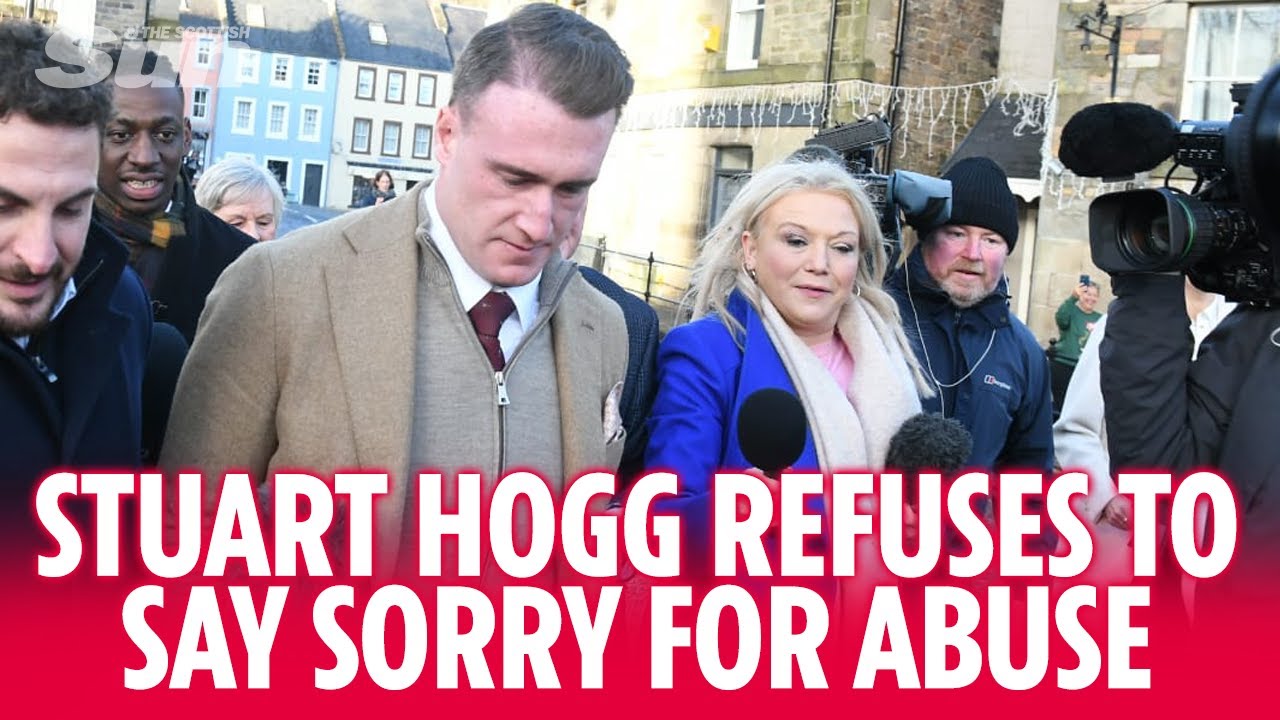 Disgraced Ex-Scotland Captain Stuart Hogg Storms Out of Court Without Apology