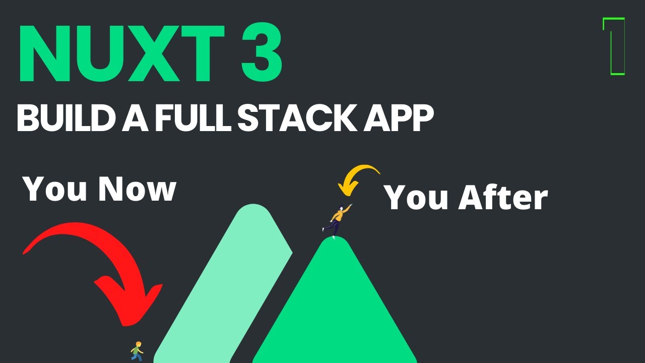 Nuxt 3 tutorial part 1. Build a full stack app with Nuxt 3