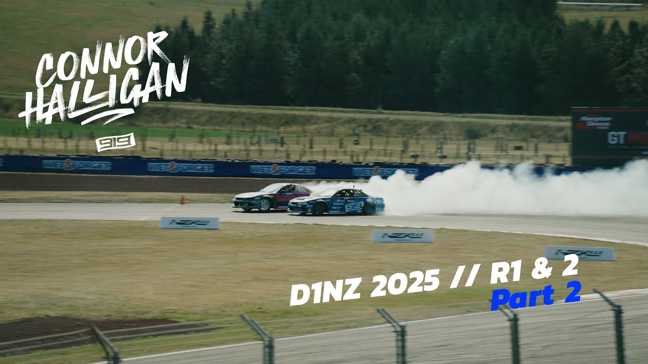 Turning the weekend around into a podium! // Connor Halligan - D1NZ 2025 R1&2 - Part 2